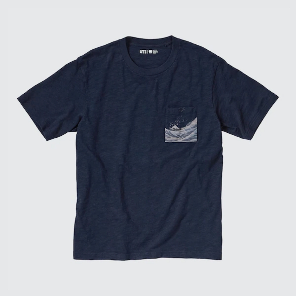 Uniqlo Great wave graphic shirt